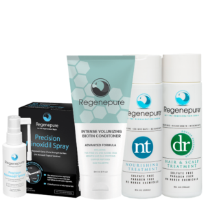 Regenepure Complete System for Him (DR + NT + Biotin Conditioner + Minoxidil)