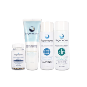 Regenepure Complete System without Minoxidil (DR + NT + Biotin Conditioner +Supplement)